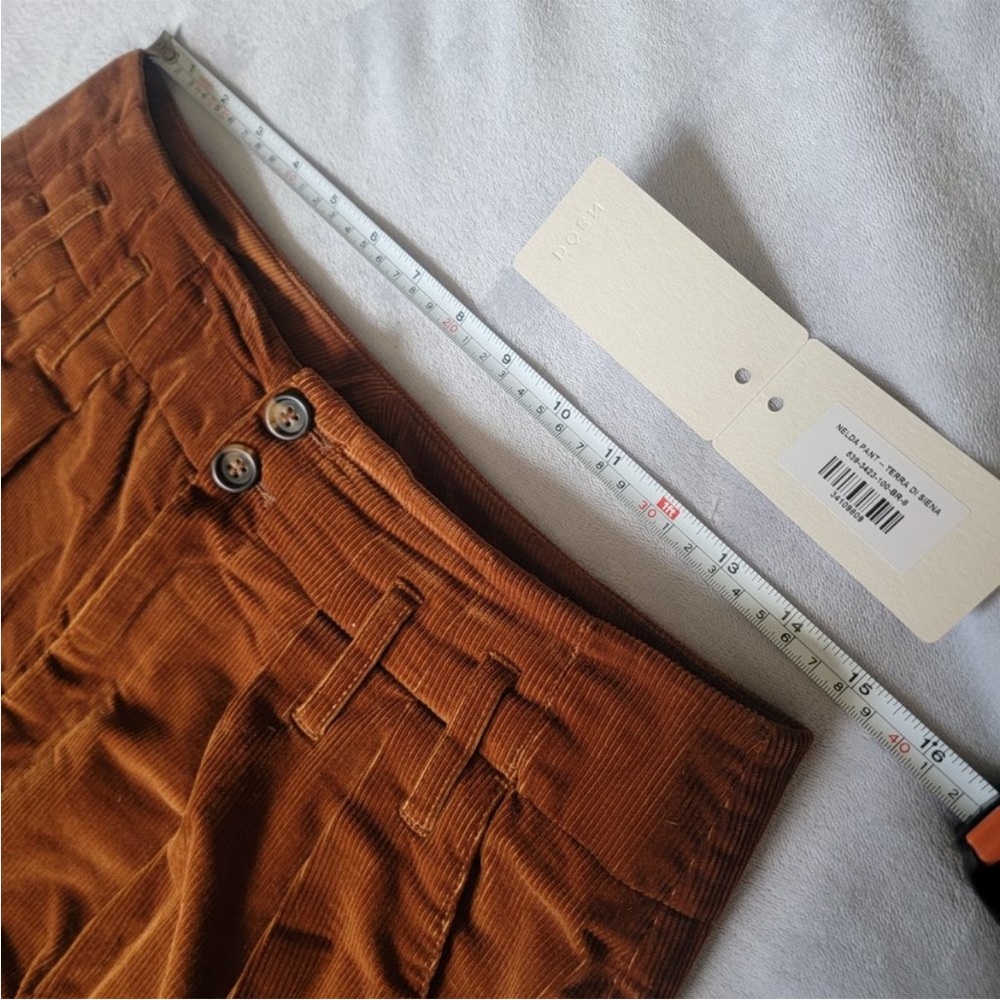 ISO Doen Nelda Corduroy Pants in Terra di Siena - Picture 2 of 4